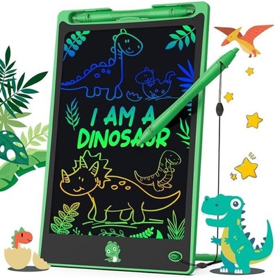 Hockvill 8.8'' LCD Writing Tablet Doodle Pad for Kids 3-7 Travel Gift Multicolor