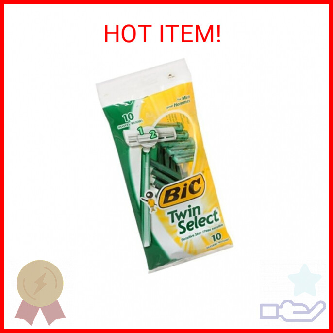 Bic Twin Select Mens Size 10ct