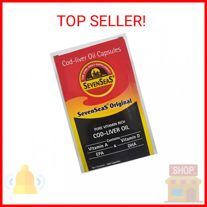 Seven Seas Cod Liver Fish Oil 500 Capsules