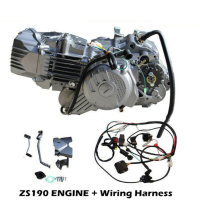 ガスセッダンキ 190cc Zongshen ZS190 4 Stroke Engine for Dirt Pit Trail Bike
