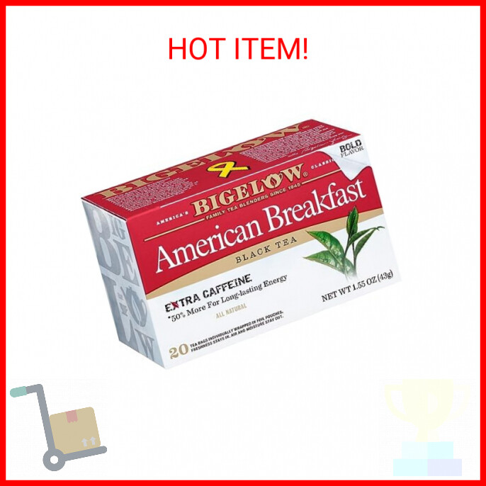 Bags Caffeinated Tea 20 Count (pack Of 6) 120 Total
