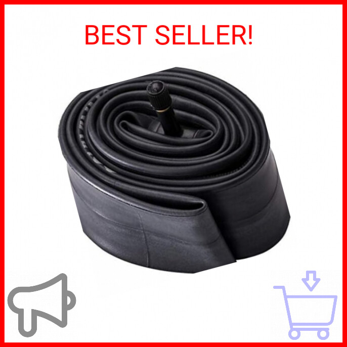 Mongoose Fat Tire Bike Tube, Schrader Valve, 26 x 4 inch, Black & Slime 10004 Di