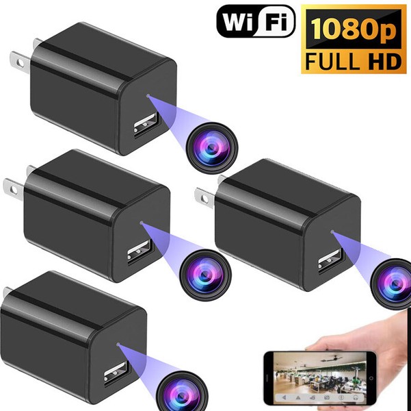 WiFi Mini Cam Camera 1080P HD USB-C Nanny Cam Home Security