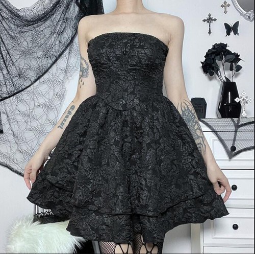 DimMoire Gothicチュールトップス Black L dimmoire Gothic チュールトップス black