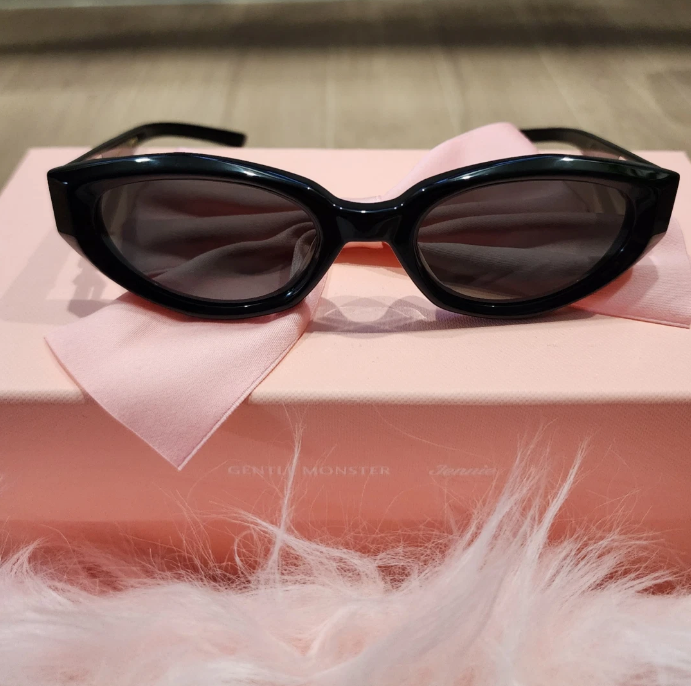 Pre-owned Gentle Monster X Jennie Jentle Salon Fish Tail 01 Black Gray Fbj6l5n7l44t