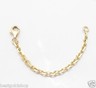 3mm Heavy Duty Solid Cable Chain Necklace Extender Real 14K Yellow Gold
