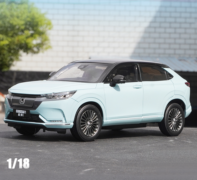 ホンダ HONDA e:NP1 ミニカー 1/18 1/18 Scale Honda e:NP1 2022 Blue Diecast Car Model Toy