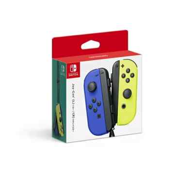 Nintendo Blue/Neon Yellow Joy-Con (L-R) - Switch (Japan