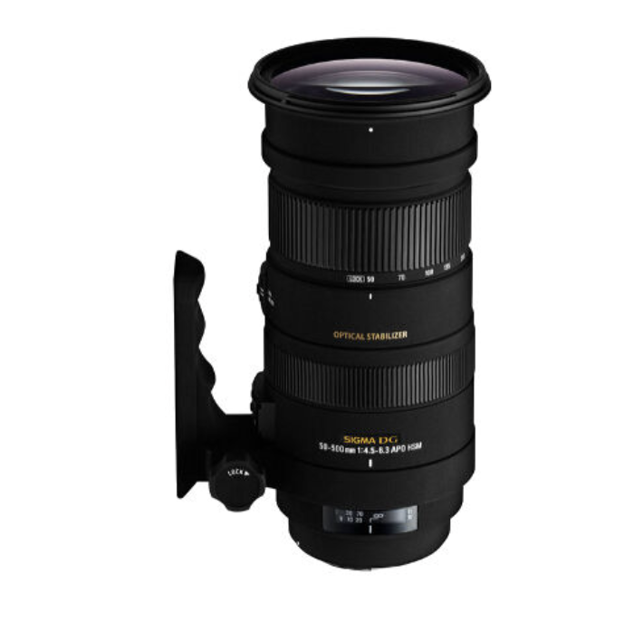 USED Sigma DG 150-500mm F/5-6.3 APO HSM DG RF OS Lens sony