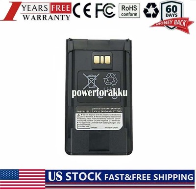 FNB-V113LI battery for Vertex EVX-531 EVX-231 EVX-530 VX-260 VX-454 VX-459 7.4V