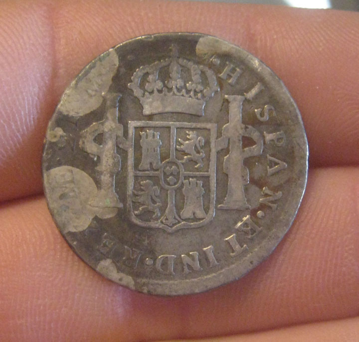 Peru - 1785 LIMAE MI Silver 2 Reales
