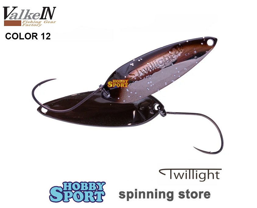 VALKEIN SPOON TWILLIGHT XF  5,2 GR   COLOR 12  JAPAN TROUT AREA SPIN