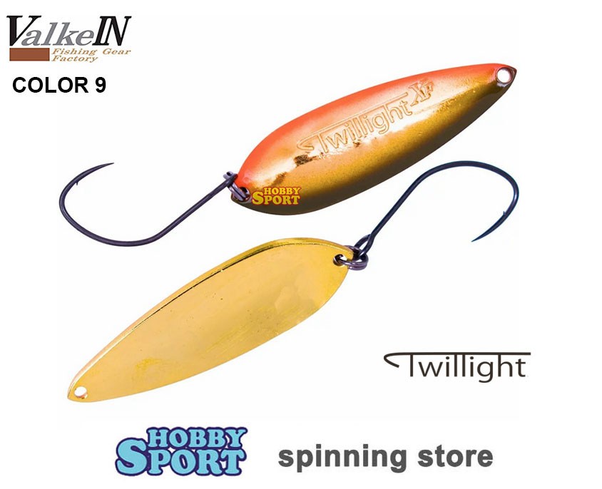 VALKEIN SPOON TWILLIGHT XF  5,2 GR   COLOR 9  JAPAN TROUT AREA SPIN