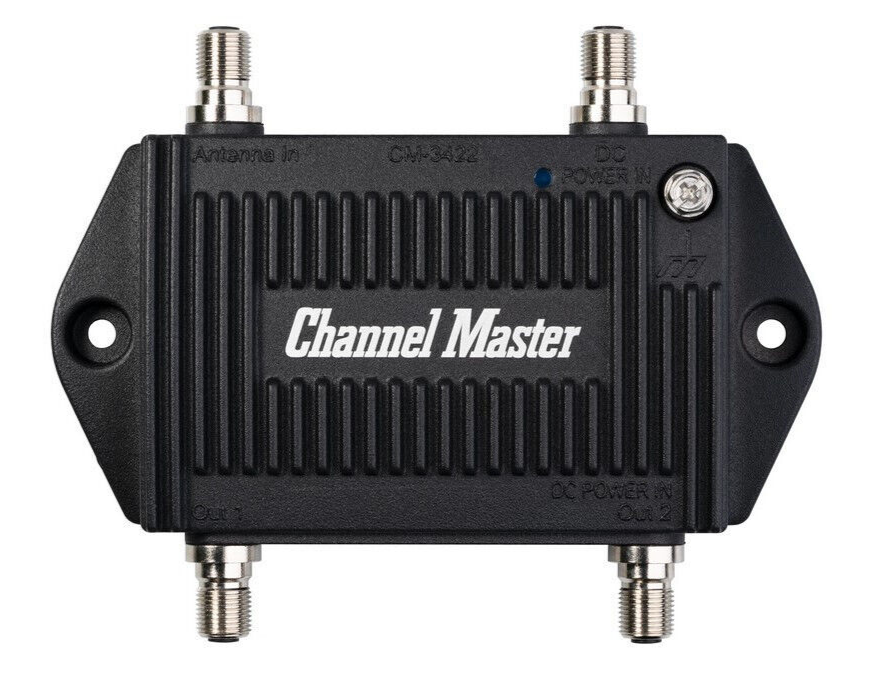 Amplifier Signal Booster Channel Master Tv Antenna