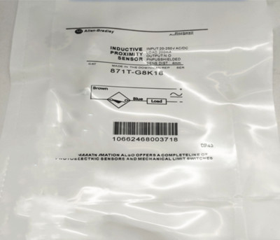 1PCS NEW FOR 871T-G8K18 Cylindrical Inductive Proximity Sensor