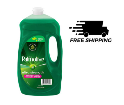 Palmolive Ultra Strength Dishwashing Liquid Dish Soap, Original - 102 fl. oz.