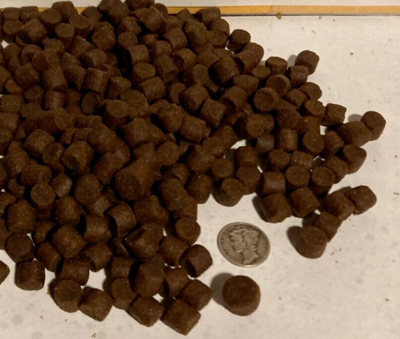 1/2 LB Premium  "Krill"  12 mm Sinking Pellet  Bottom Feeder Cichlid Discus Food