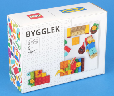 BYGGLEK 201-piece LEGO® brick set, mixed colors - IKEA