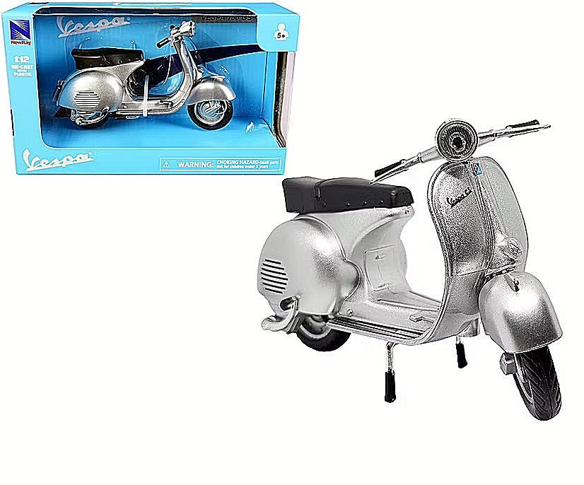 Vespa 50 Special 57863 New Ray Grey Grigia 1:12 Modellino Vintage Die Cast app