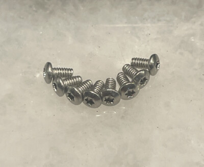Stainless Steel T6 Torx Screws For Benchmade Full Immunity 290BK Pocket Knife