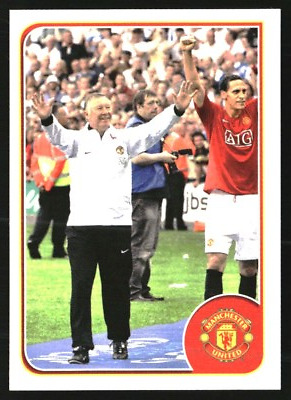 2011-12 Man U Panini Stickers Alex Ferguson Poster #O Sir 