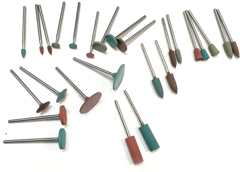 Jewelry Buffing Wheels Tool Rubber Rotary Tools Polishing Burr Dremel Bit