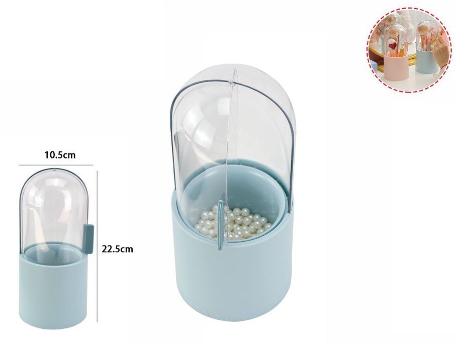 Box Contenitore Porta Pennelli Make Up Trucco dfh
