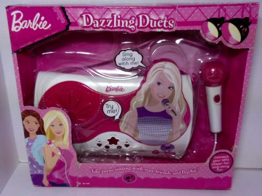 Barbie Dazzling Duets Sing Along Boom Box | eBay