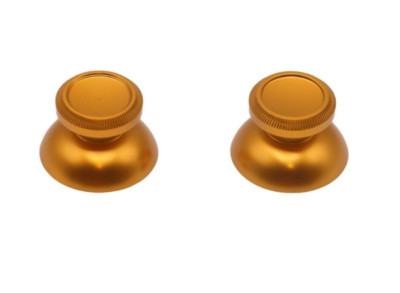 Gold Metal Thumbsticks Joystick Analog Button for PS4 Playstation 4 Controller
