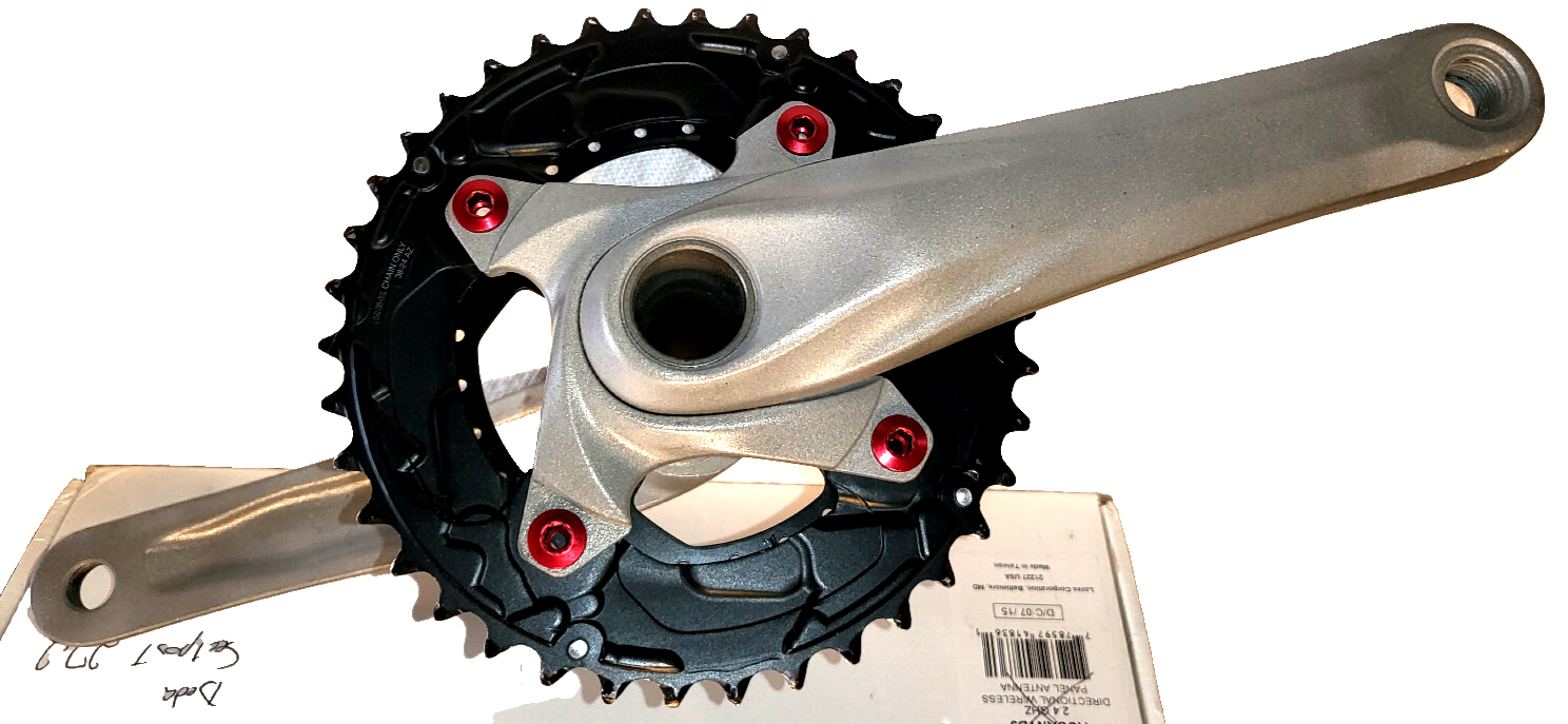 Shimano Deore 38 - 28T FC M622 M625 Crankset 175mm BCD 104