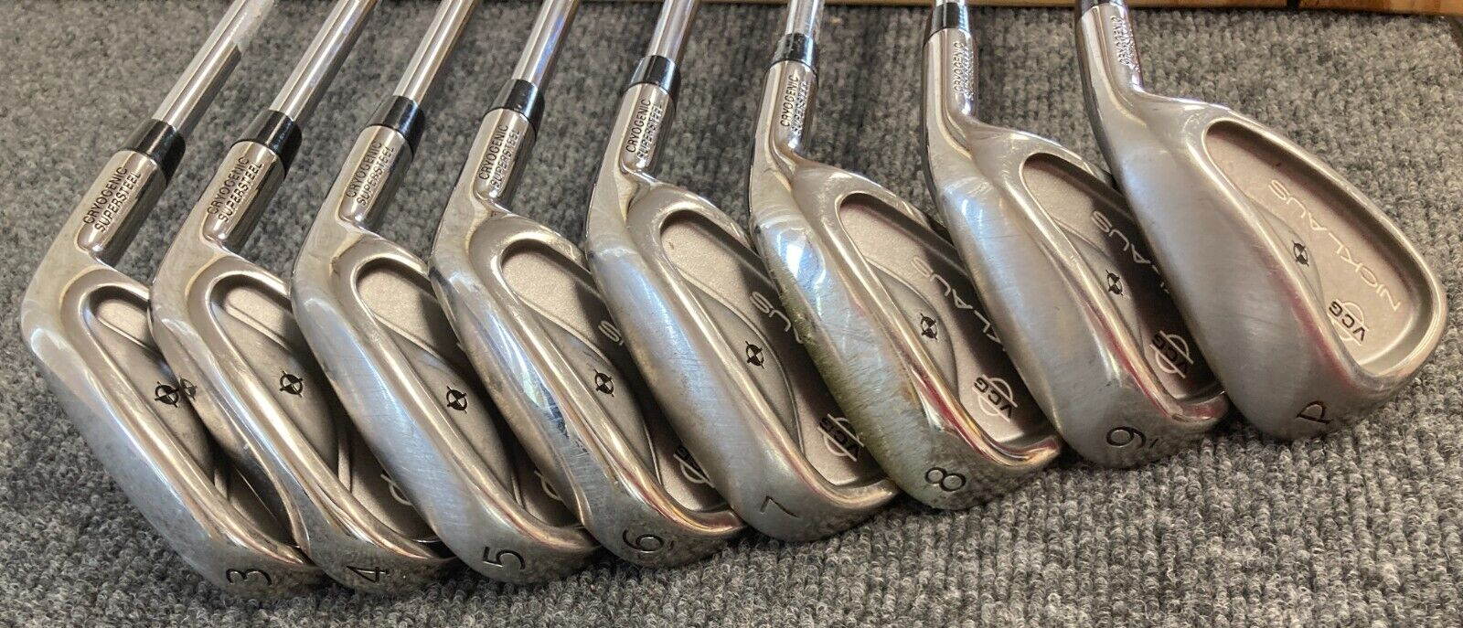 Nicklaus/VCG/Iron Set P-3/RH/Steel Shafts/SL2170