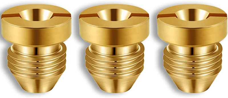 Beduan Foam Cannon 1.1Mm Orifice Nozzle Tips, Universal NPT Thread Type for Snow Foam Lance (Pack of 3)