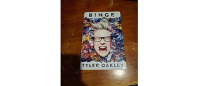 Binge by Tyler Oakley (Hardcover, Autographed) - Like New