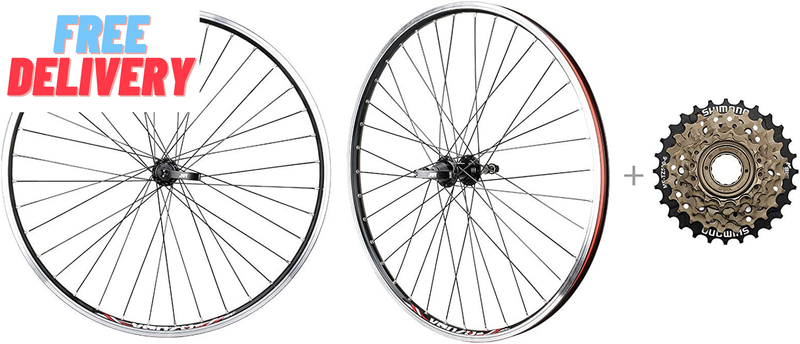 Bicycle Mountain Bike 26 Inch Double Wall Rims MTB Wheelset 