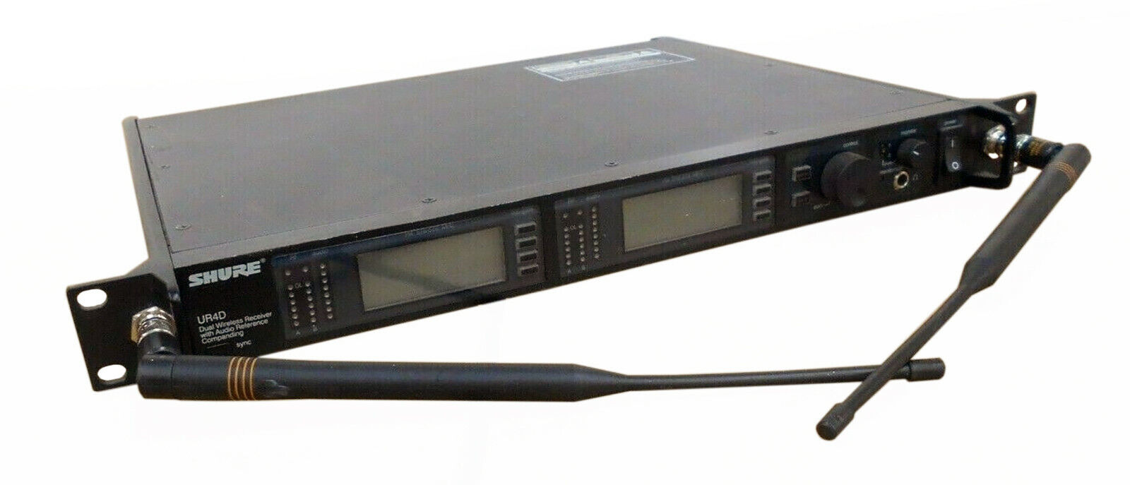 Shure UR4D H4 518-578 MHz Dual Wireless Receiver (WITH Shure UR4D H4 518-578 MHz Dual Wireless Receiver (WITH
