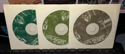 Tom Clancy's Splinter Cell PC CD-ROM (3 Discs) Stealth Classic Game Masterpiece