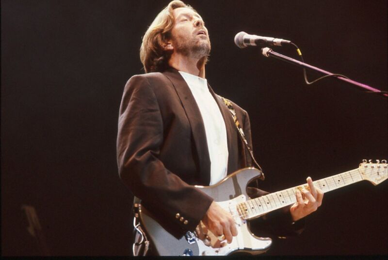 Eric Clapton, Vintage, Never Printed!!  Original 35mm color film