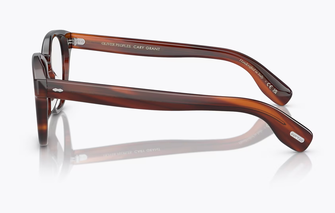 Pre-owned Oliver Peoples Cary Grant Optical Ov5413u In Grant Tortoise Msrp$468 Rare Find In Gray