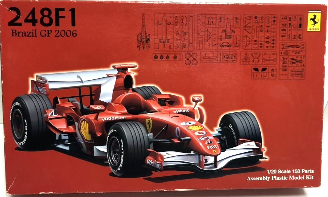 Ferrari 248F1 1/20スケール模型キット日本GP・ブラジルGP ⑤ Ferrari 248F1 1/20スケール模型キット日本GP・ブラジルGP ⑤