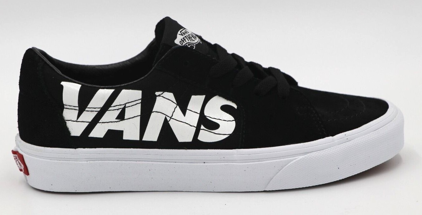 VANS SK8-ПОЛУБОТИНКИ ВЫСОКОЙ ЧЕТКОСТИ, ЧЕРНО-БЕЛЫЕ ТУФЛИ