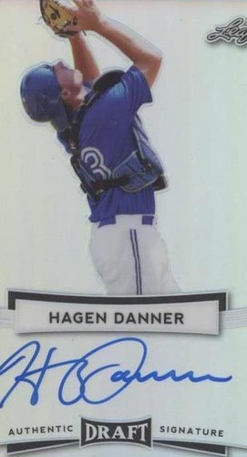 2017 Leaf Metal Draft - Hagen Danner #BA-HD1