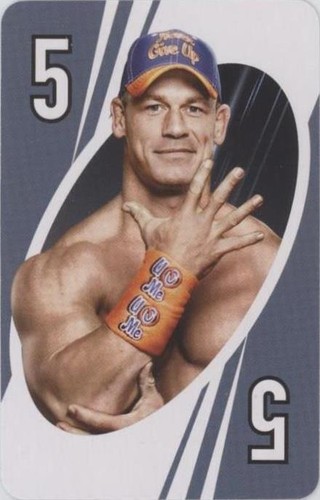 2017 Mattel WWE Uno - John Cena #5B