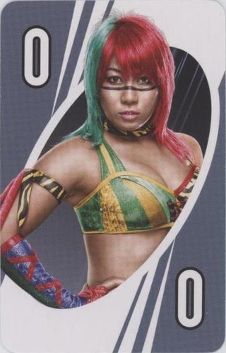 2017 Mattel WWE Uno - Asuka #0B