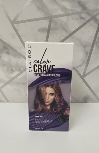 Clairol Hair Colour Crave Semi Permanent Hair Dye Orchid  60ml x 1