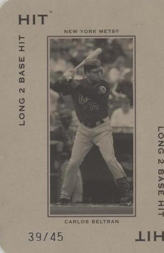 2005 Donruss Throwback Threads - Carlos Beltran #PG-71