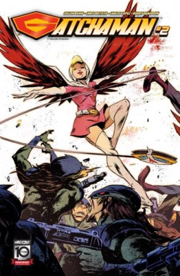 Gatchaman #2 Sanford Greene Connecting Variant