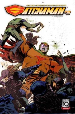 Gatchaman #3 Sanford Greene Connecting Variant