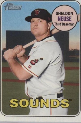2018 Topps Heritage Minor League Edition - Sheldon Neuse #96