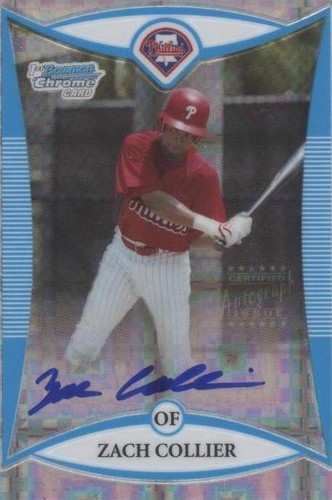 2008 Bowman Draft Picks & Prospects - Zach Collier #BDPP120