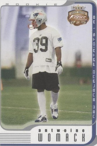 2002 Fleer Focus Jersey Edition Antwoine Womack #138